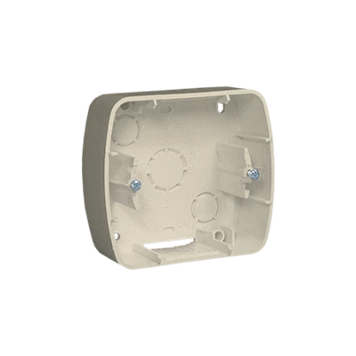 SIMON AKORD Single surface-mounted box IP20 beige