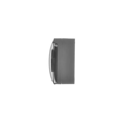 Simon Aquaclick WA-ACGZ2xx-xx-49Ax Surface-mounted socket, double compact with earthing, transparent cover, IP44, Σ16A, 250V~, screw terminals; black