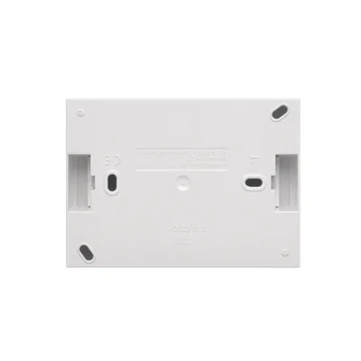 Simon Aquaclick WA-ACGZ2Zx-xx-11Ax Surface-mounted socket, double compact with earthing, transparent cover with current path shutter, IP44, Σ16A, 250V~, screw terminals; white