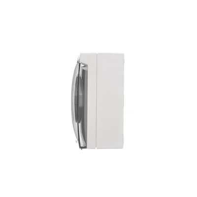 Simon Aquaclick WA-ACGZ2Zx-xx-11Ax Surface-mounted socket, double compact with earthing, transparent cover with current path shutter, IP44, Σ16A, 250V~, screw terminals; white