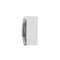 Simon Aquaclick WA-ACGZ2Zx-xx-11Ax Surface-mounted socket, double compact with earthing, transparent cover with current path shutter, IP44, Σ16A, 250V~, screw terminals; white