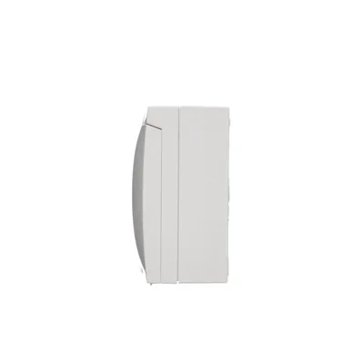 Simon Aquaclick WA-ACGZ2Zx-xx-11xx Surface-mounted socket, double compact with earthing, cover color, with current path shutter, IP44, Σ16A, 250V~, screw terminals; white