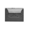 Simon Aquaclick WA-ACGZ2Zx-xx-16Ax Surface-mounted socket, double compact with earthing, transparent cover with current path shutter, IP44, Σ16A, 250V~, screw terminals; gray