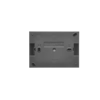 Simon Aquaclick WA-ACGZ2Zx-xx-49Ax Surface-mounted socket, double compact with earthing, transparent cover with current path shutter, IP44, Σ16A, 250V~, screw terminals; black