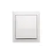 Simon Aquaclick WA-ACP1-xx-xx-11xx Surface-mounted push-button without pictogram, IP44, 10AX, 250V~, screw terminals; white