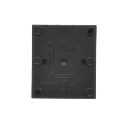 Simon Aquaclick WA-ACP1-xx-xx-49xx Surface-mounted push-button without pictogram, IP44, 10AX, 250V~, screw terminals; black