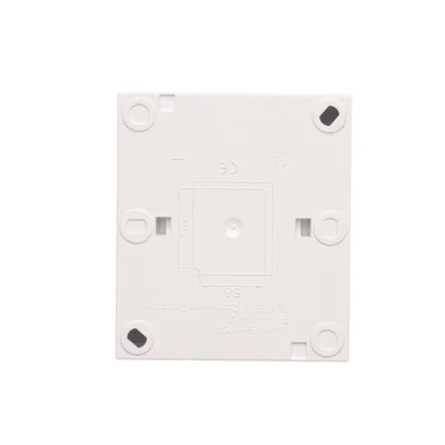 Simon Aquaclick WA-CGSZ1Cx-xx-11xx Surface-mounted socket, Schuko, single, cover color, IP44, 16A, 250V~, quick connectors; white