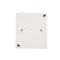Simon Aquaclick WA-CGSZ1Cx-xx-11xx Surface-mounted socket, Schuko, single, cover color, IP44, 16A, 250V~, quick connectors; white