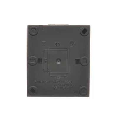 Simon Aquaclick WA-CGSZ1Cx-xx-49xx Surface-mounted socket, Schuko, single, cover color, IP44, 16A, 250V~, quick connectors; black