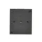 Simon Aquaclick WA-CGSZ1Cx-xx-49xx Surface-mounted socket, Schuko, single, cover color, IP44, 16A, 250V~, quick connectors; black