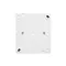 Simon Aquaclick WA-CGSZ1CZ-xx-11xx Aufputzsteckdose, Schuko, einteilig, Abdeckung in der gleichen Farbe wie die Steckdose, mit Strompfadblenden, IP44, 16 A, 250 V~, Schnellverbinder; weiß