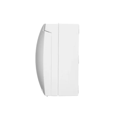Simon Aquaclick WA-CGSZ1CZ-xx-11xx Surface-mounted socket, Schuko, single, cover in the same color as the cover, with current path shutters, IP44, 16A, 250V~, quick connectors; white