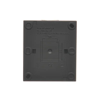 Simon Aquaclick WA-CGSZ1CZ-xx-49Ax Surface-mounted socket, Schuko, single, transparent cover with current path shutters, IP44, Σ16A, 250V~, screw terminals; black