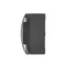 Simon Aquaclick WA-CGSZ1CZ-xx-49Ax Surface-mounted socket, Schuko, single, transparent cover with current path shutters, IP44, Σ16A, 250V~, screw terminals; black