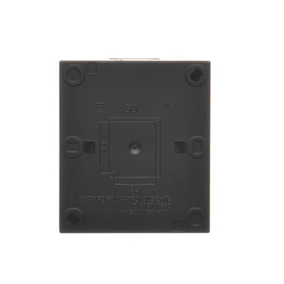 Simon Aquaclick WA-CGSZ1CZ-xx-49xx Surface-mounted socket, Schuko, single, cover in the same color as the cover, with current path shutters, IP44, 16A, 250V~, quick connectors; black