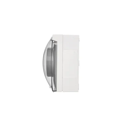 Simon Aquaclick WA-CGSZ2xx-xx-11Ax Surface-mounted socket, Schuko, double compact, transparent cover, IP44, 16A, 250V~, screw terminals; white