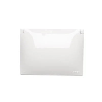 Simon Aquaclick WA-CGSZ2xx-xx-11xx Surface-mounted socket, Schuko, double compact, cover color, IP44, 16A, 250V~, screw terminals; white