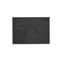 Simon Aquaclick WA-CGSZ2xx-xx-49Ax Surface-mounted socket, Schuko, double compact, transparent cover, IP44, 16A, 250V~, screw terminals; black