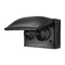Simon Aquaclick WA-CGSZ2xx-xx-49xx Surface-mounted socket, Schuko, double compact, cover color, IP44, 16A, 250V~, screw terminals; black