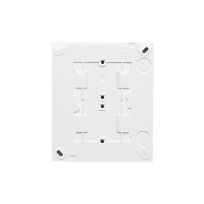 Simon Aquaclick WA-CGSZ4Cx-xx-11xx Surface-mounted Schuko socket, 4-way, cover in the same color as the cover, IP44, 16A, 250V~, quick connectors; white