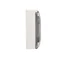 Simon Aquaclick WA-CGSZ4Zx-xx-11Ax Surface-mounted socket, Schuko, 4-gang, transparent cover, with shutters, IP44, 16A, 250V~, screw terminals; white