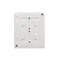 Simon Aquaclick WA-CGSzN4x-xx-11xx Surface-mounted socket, Schuko, 4-way, IP20, 16A, 250V~, screw terminals; white