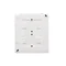 Simon Aquaclick WA-CGSZN4Z-xx-11xx Surface-mounted socket, Schuko, 4-gang, with current path shutters, IP20, 16A, 250V~, screw terminals; white