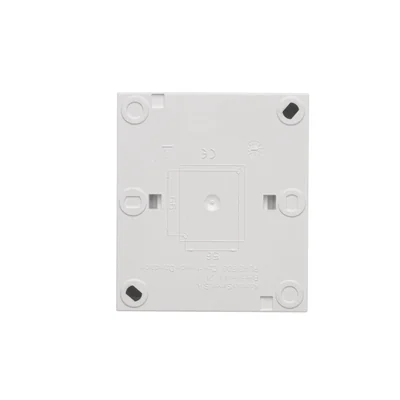 Simon Aquaclick WA-CGZ1CZx-xx-11xx Surface-mounted socket, single, with earthing, cover color, with current path, IP44, 16A, 250V~, quick connectors; white