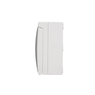 Simon Aquaclick WA-CGZ1CZx-xx-11xx Surface-mounted socket, single, with earthing, cover color, with current path, IP44, 16A, 250V~, quick connectors; white