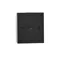 Simon Aquaclick WA-CGZ1CZx-xx-49xx Surface-mounted socket, single, with earthing, cover color, with current path, IP44, 16A, 250V~, quick connectors; black