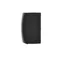 Simon Aquaclick WA-CGZ1CZx-xx-49xx Surface-mounted socket, single, with earthing, cover color, with current path, IP44, 16A, 250V~, quick connectors; black