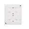 Simon Aquaclick WA-CGZ4Cxx-xx-11Ax Surface-mounted socket, 4-way with earthing, transparent cover, IP44, Σ16A, 250V~, quick connectors; white