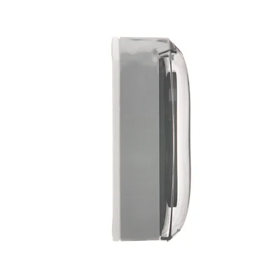 Simon Aquaclick WA-CGZ4Cxx-xx-16Ax Surface-mounted socket, 4-way with earthing, transparent cover, IP44, Σ16A, 250V~, quick connectors; gray