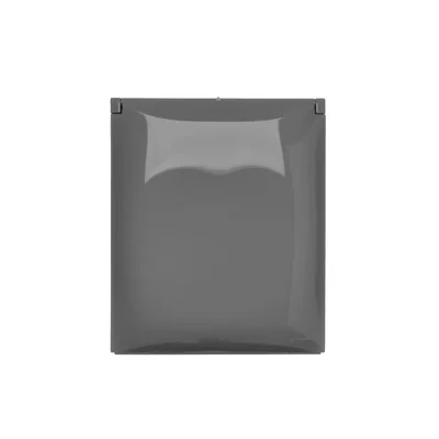 Simon Aquaclick WA-CGZ4Cxx-xx-16xx Surface-mounted socket, 4-way with earthing, cover in the same color as the cover, IP44, Σ16A, 250V~, quick connectors; gray