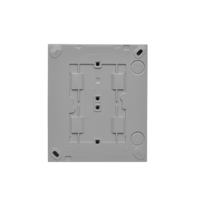 Simon Aquaclick WA-CGZ4Cxx-xx-16xx Surface-mounted socket, 4-way with earthing, cover in the same color as the cover, IP44, Σ16A, 250V~, quick connectors; gray