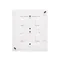 Simon Aquaclick WA-CGZ4CZx-xx-11Ax Surface-mounted socket, 4-way with grounding, transparent cover with current path shutters, IP44, Σ16A, 250V~, quick connectors; white