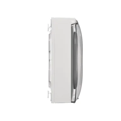 Simon Aquaclick WA-CGZ4xxx-xx-11Ax Surface-mounted socket, 4-way with earthing, transparent cover, IP44, Σ16A 250V~, screw terminals; white
