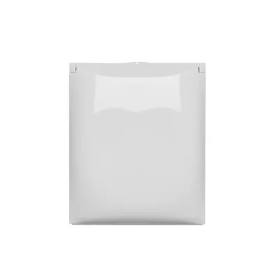 Simon Aquaclick WA-CGZ4xxx-xx-11xx Aufputzsteckdose, 4-fach mit Erdung, Abdeckung in Farbe wie die Steckdose, Schutzart IP44, Σ16A, 250V~, Schraubklemmen; weiß