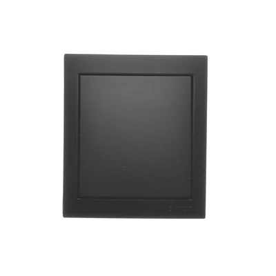 Simon Aquaclick WA-CW1xxxx-xx-49xx Single-pole surface-mounted switch, IP44, 10AX, 250V~, screw terminals; black