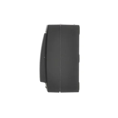 Simon Aquaclick WA-CW2Axxx-xx-49xx Surface-mounted double-pole switch, IP44, 16A, 250V, screw terminals; black