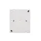 Simon Aquaclick WA-CW2xxxx-xx-11xx Surface-mounted double-pole switch, IP44, 10AX, 250V~, screw terminals; white