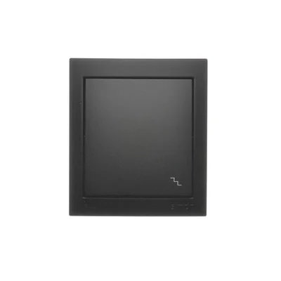 Simon Aquaclick WA-CW6xxxx-xx-49xx Surface-mounted stair switch, IP44, 10AX, 250V~, screw terminals; black