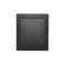 Simon Aquaclick WA-CW6xxxx-xx-49xx Surface-mounted stair switch, IP44, 10AX, 250V~, screw terminals; black