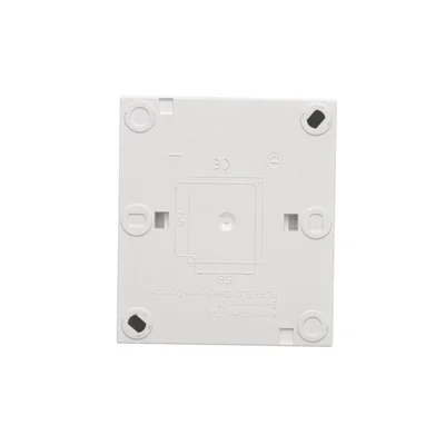 Simon Aquaclick WA-CWLxx-2x-x-11xx Surface-mounted double stair switch with illumination without pictogram, IP44, 10AX, 250V~, screw terminals; white