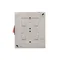 Simon Aquaclick WA-GSZN4W1-xx-16xx Surface-mounted socket, Schuko, 4-way, with built-in switch, IP20, 16A, 250V~, screw terminals; gray
