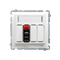 SIMON BASIC 1-gang loudspeaker socket with description field white