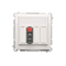 SIMON BASIC 1-gang loudspeaker socket with description field white