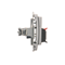 SIMON BASIC 1-way loudspeaker socket with inscription field, silver matt, metallised