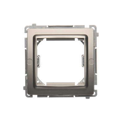 SIMON BASIC Adapter (adapter) for 45×45mm standard accessories, mounting with claws and satin screws