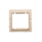 SIMON BASIC Adapter for standard accessories 45×45mm screw mounting beige